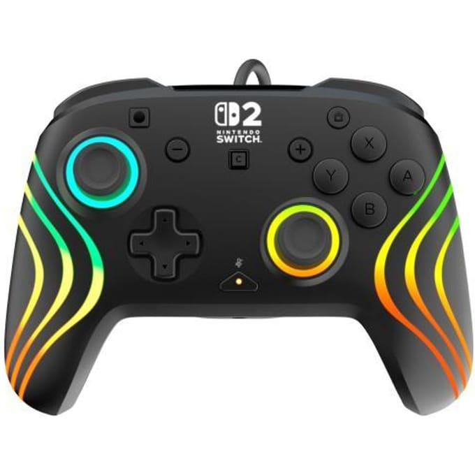 Nintendo Switch 2 Switch 2 Turtle Beach Afterglow Wave Controller met kabel zwart