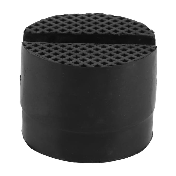 Sleufvormige Framebalk Vloerkrik Adapter Lift Rubber Pad Standaard Houder 5cm1.96inch Diameter black