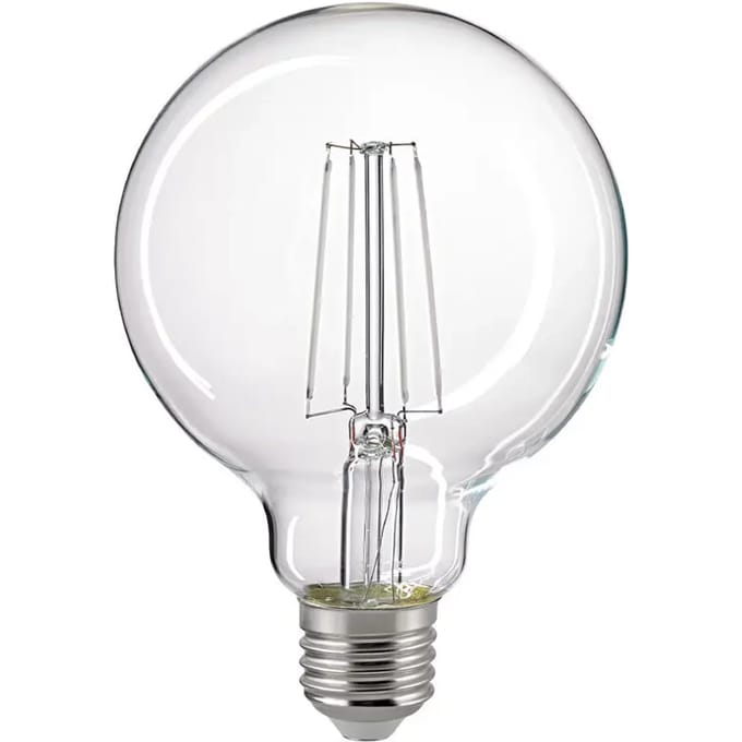 Filament LED lamp Sigor Globe Snow 7W