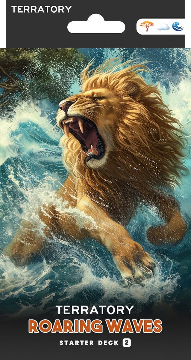 TERRATORY CARD GAME - Roaring Waves - Starter Deck 2