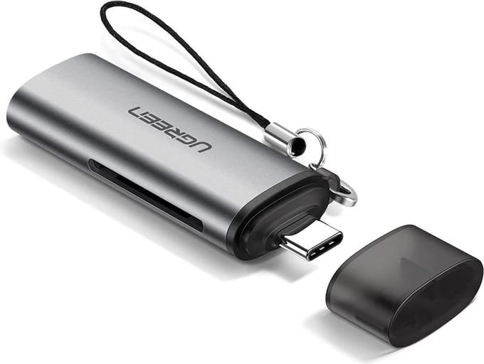 UGREEN USB-C / USB C / USB Type C - SD-kaartlezer 5 Gbps supersnelle gegevensoverdracht