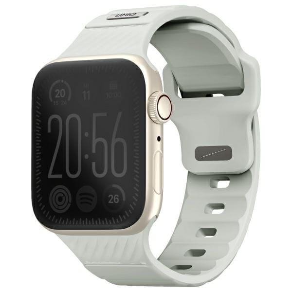 Uniq Strap Stride Se Voor Apple Watch 42Mm 41Mm 40Mm Fkm Flexibel Rubber