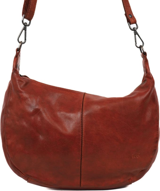 Bear Design Betty Crossbodytas Medium Dames - Leer - Cognac