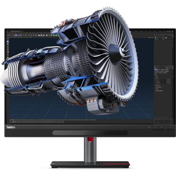 Lenovo ThinkVision 27 3D LED display 68,6 cm (27") 3840 x 2160 Pixels 4K Ultra HD Zwart