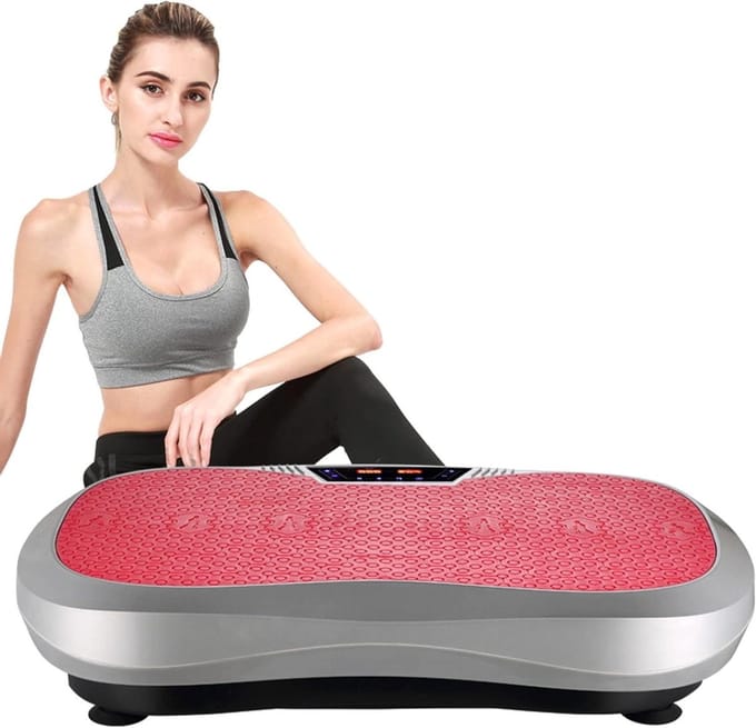 Trillingsplaat - Fitness Trainer - Body Toning - 9 Programma's - 1 kg - Unisex