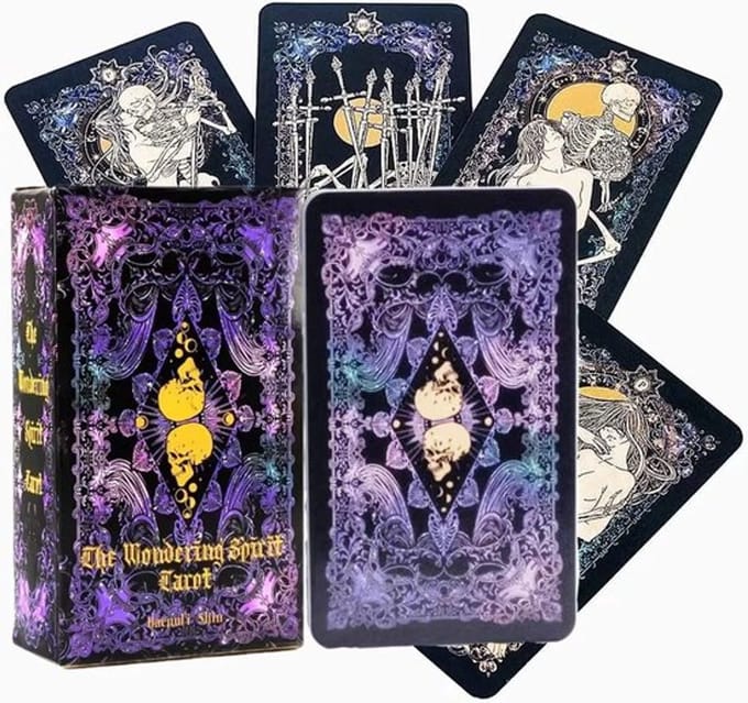 SPHProducts - Tarotkaarten voor beginners - 78 Skelettarotkaarten