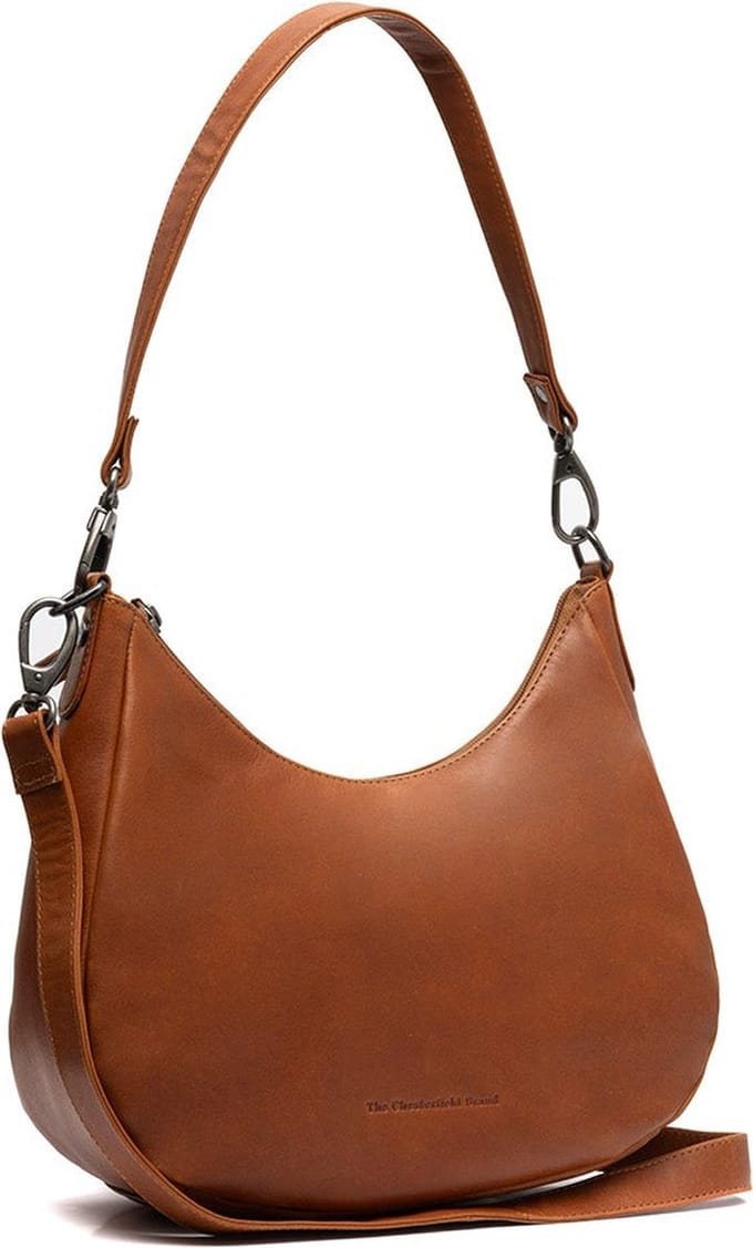 Chesterfield Alexandria Waxed Pull Up Hobotas / Schoudertas - Cognac
