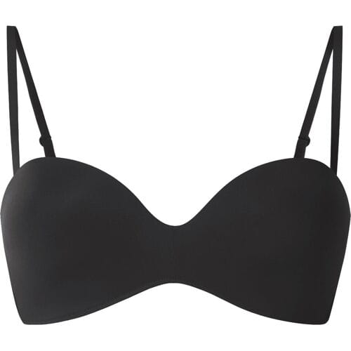 ESMARA Dames soft-bh zonder beugels (Zwart, 75B)