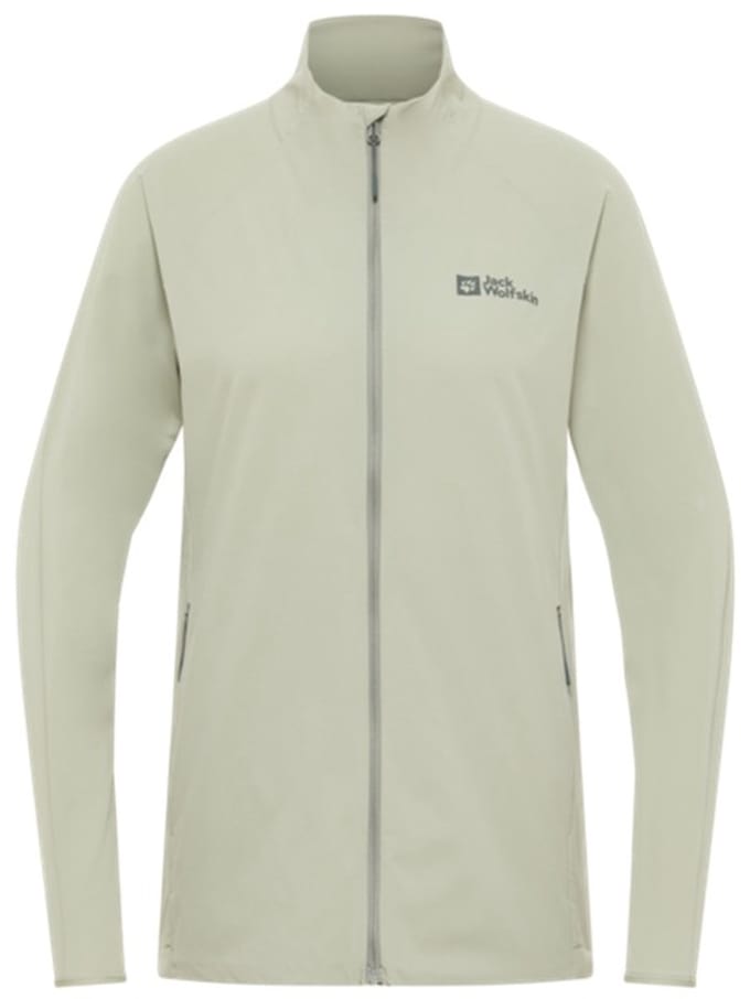 Jack Wolfskin Prelight Stride Jacket Women - Softshell - Dames - Groen - Maat L