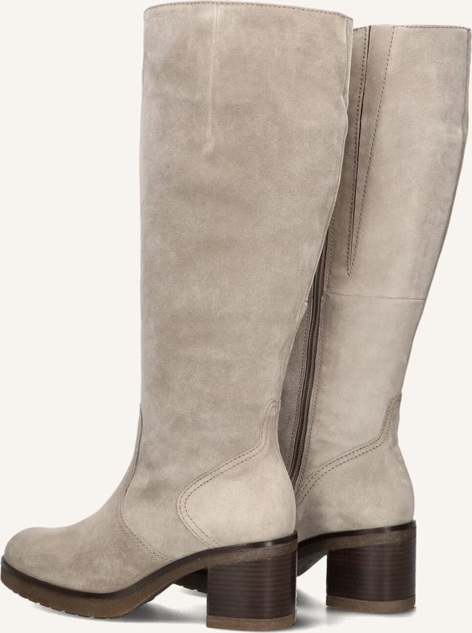 Gabor 857 Laarzen - Suède - Dames - Beige - Maat 37