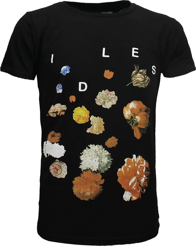 Idles Flowers T-Shirt - Officiële Merchandise - S