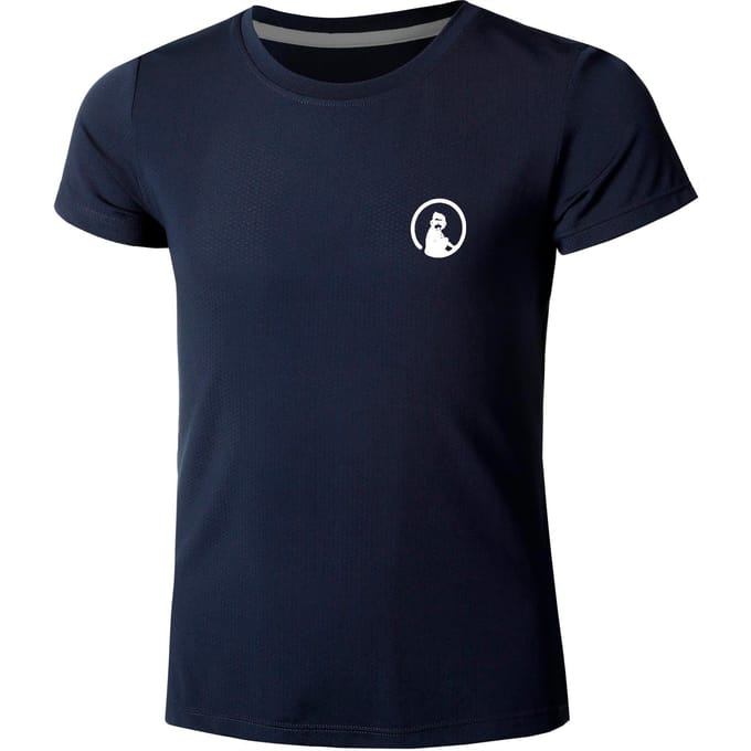 Quiet Please Retriever T-shirt Meisjes-donkerblauw