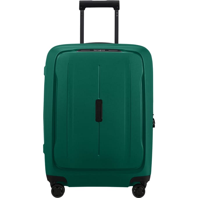 Samsonite Koffer - Essens spinner 55/20 met rits - handbagage - uitbreidbaar - Alpine Green - 57 l
