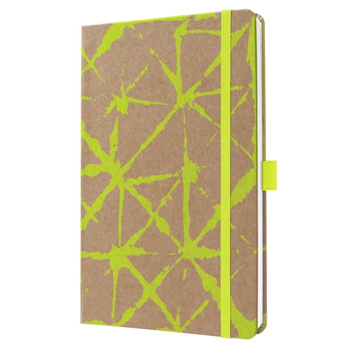 Sigel weekagenda Pure 2026 formaat A5 Lemon Batik hardcover