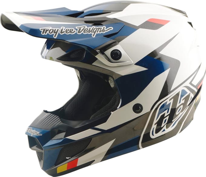 Troy Lee Designs SE5 Polycarbonate MIPS Roamer Motocrosshelm -