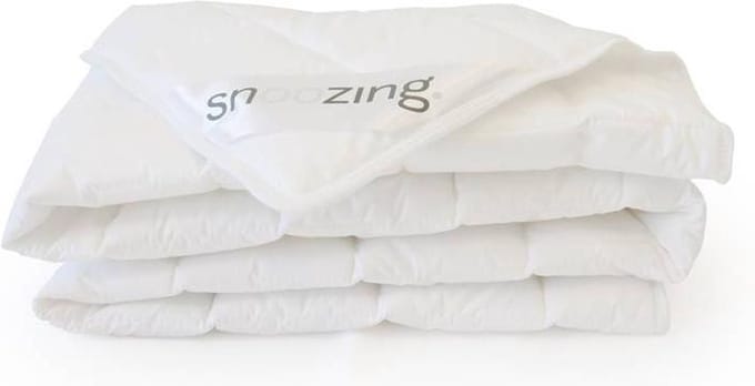 Snoozing - Katoen - Onderdeken - Ledikant - 60x120 cm - Wit