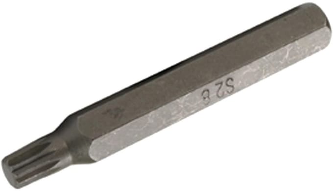 Schroevendraaierbit, meertand lang 05220L Ø M 5 10 mm zeskant professioneel chroom vanadium