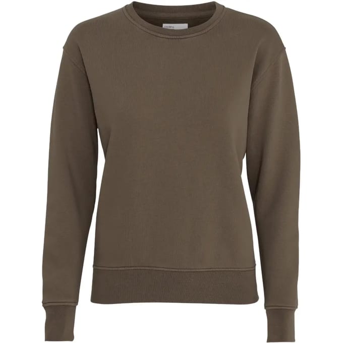 Damestrui met Ronde Hals Colorful Standard Classic Organic Cedar Brown