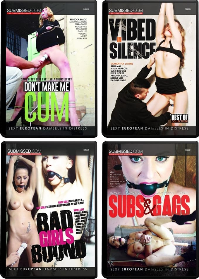 Erotische DVD - Submissed.com - 13 Pack