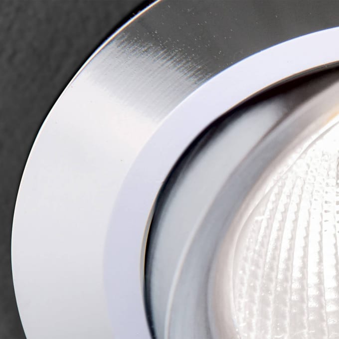 ORION Inbouwspot Choice, aluminium, zwenkbaar, chroom