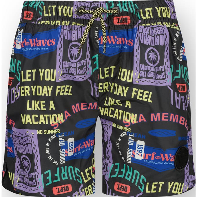 Vingino Boys Xerdo Swimshort Mettalic Grey Größe: 4 | Bademode Outlet | kids | Grau