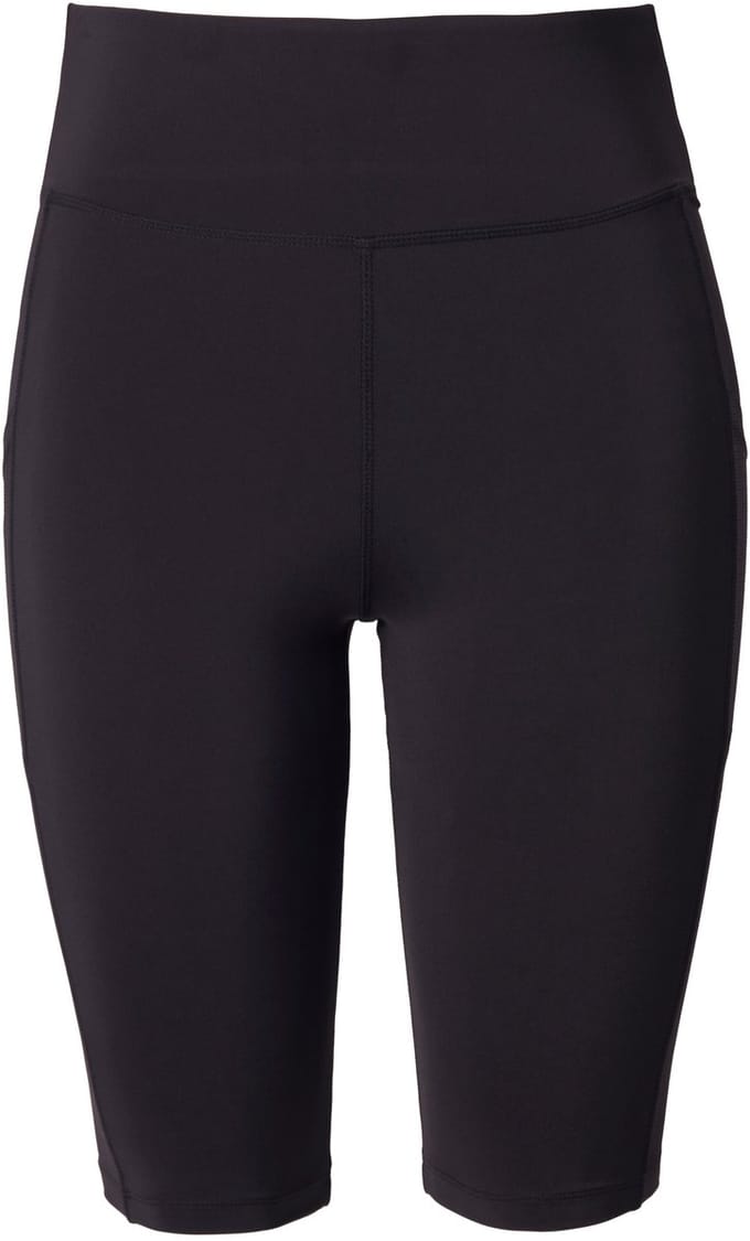 Ulla Popken - Dames - Leggingshort elastische tailleband meshzak gerecycled - Zwart - Maat 58+