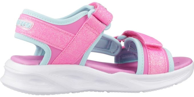 Skechers Sola Glow Zandal - Meisjes Sandalen - Roze