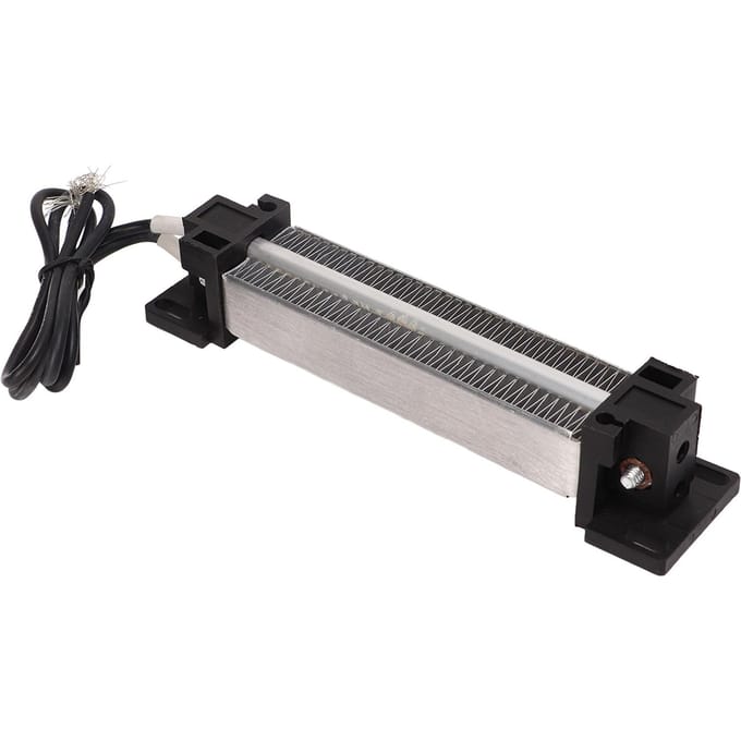 PTC verwarmingselement 12V 150W constante temperatuur geïsoleerde elektrische verwarming voor luchtgordijnmachine gray