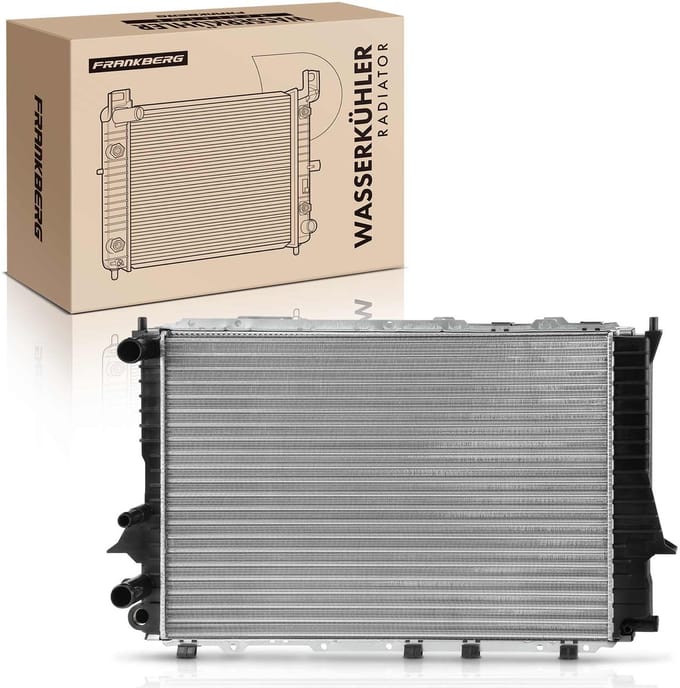 Frankberg 1x radiator waterkoeler motorkoeler voor Audi