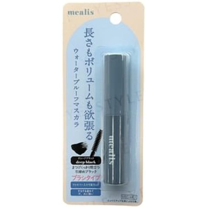 mealis - Comb Mascara Deep Black 1 pc