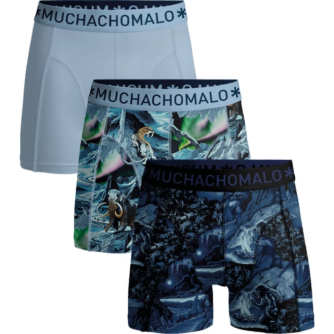 Muchachomalo Boys 3-pack boxer shorts prehistory
