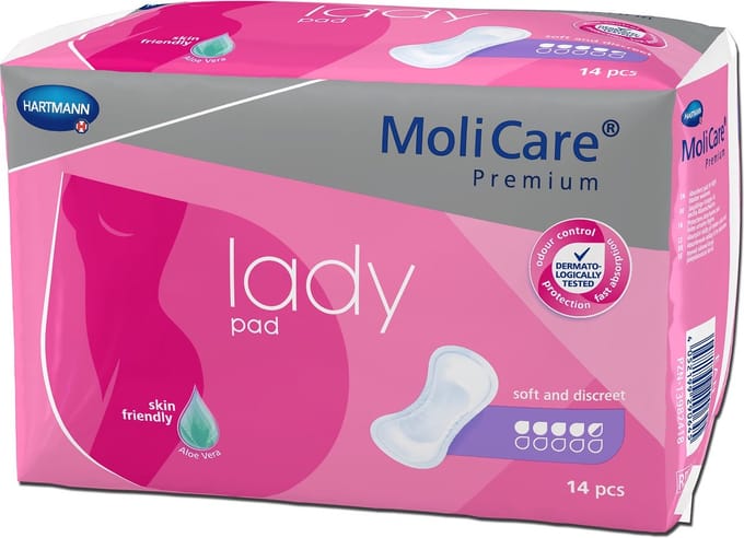 Hartmann Molicare Premium Lady Pads 4.5 druppels - 1 pak van 14 stuks