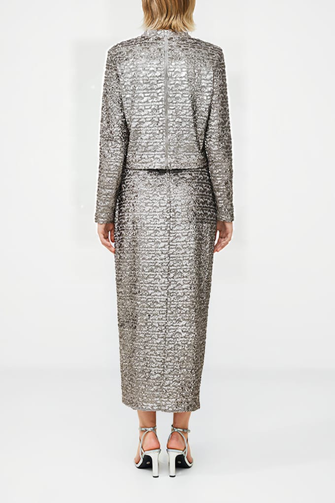 French Connection Adalynn Sequin Skirt Misc. Taglia: 8 | Minigonne Outlet | Donna
