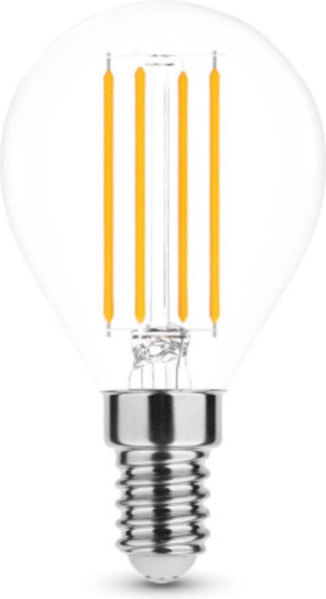 LED E14 Filament lamp - P45 - 5W - 10-30V - 2700K