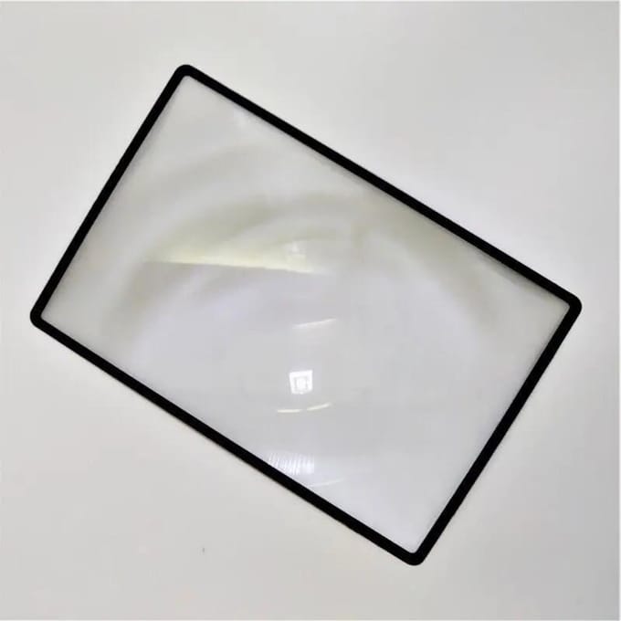 High Definition Paginavergrootglas over de Volledige Pagina, Leesassistent Vergrootglas, Grootveldglas Paginavergrootglas zwart
