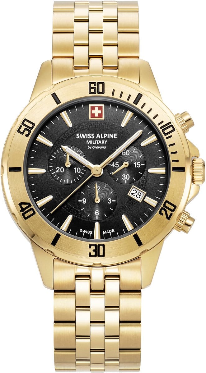 Swiss Alpine Military Cruiser Chrono SAM7024.9117 mannen horloge