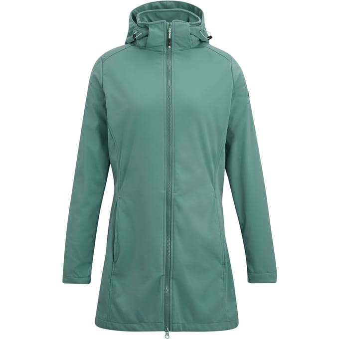 Regatta Dames Carisbrooke Softshell Waterdichte Jas (Ivy Moss)