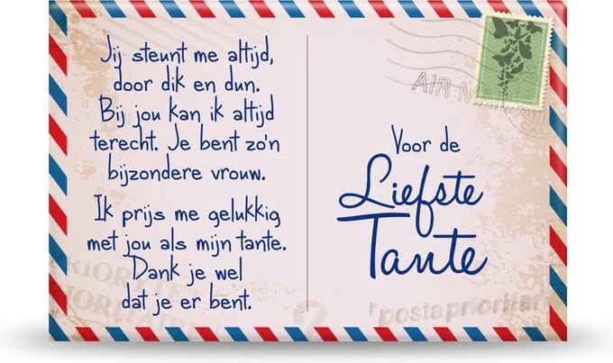 Magneet "Tante"