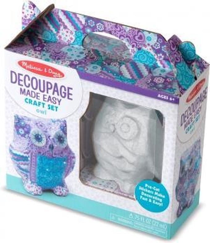 Melissa & Doug Hobbydoos Uil Patchwork