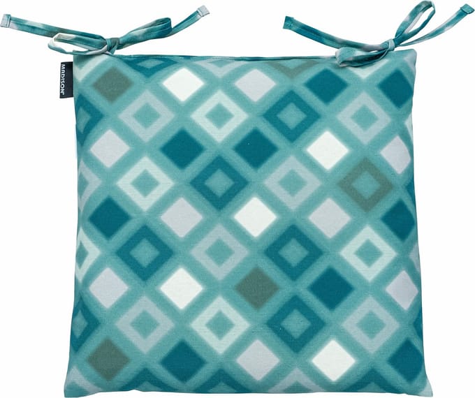Toscanekussen Madison Grids Sea Blue (46 x 46 cm)