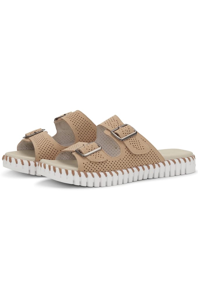 ILSE JACOBSEN HORNBÆK Tulip1176lc Latte Taglia: 40 | Infradito Outlet | Donna