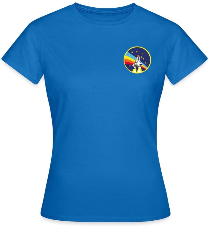 NASA STS 27 Insigne T-Shirt Dames