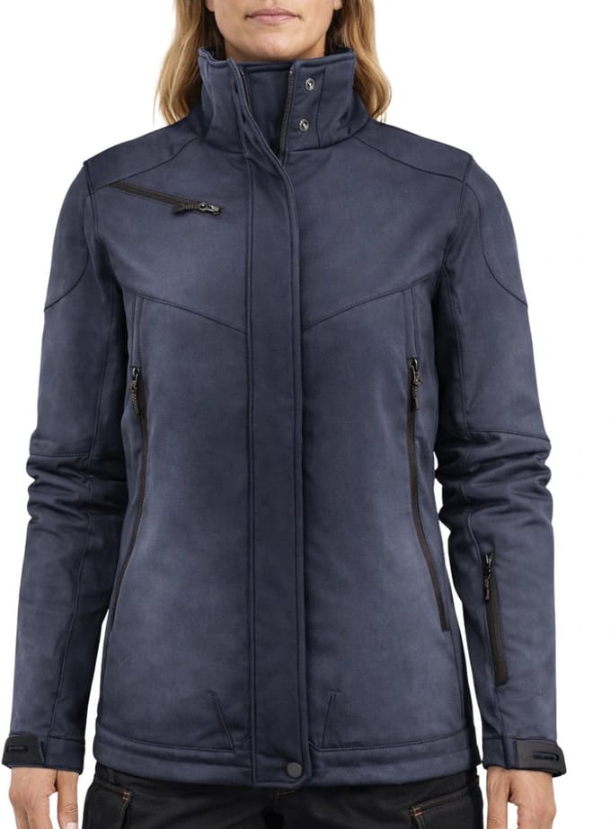 Printer SOFTSHELL JACKET SKELETON LADY 2261041 - Zwart - S