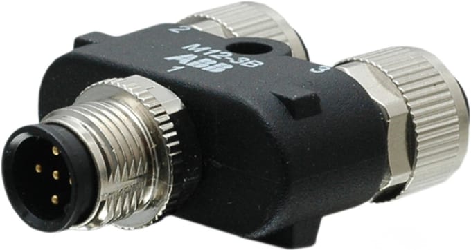ABB 2TLA020055R0100 Sensor/actuator connector M12 Bus 1 stuk(s) Piece