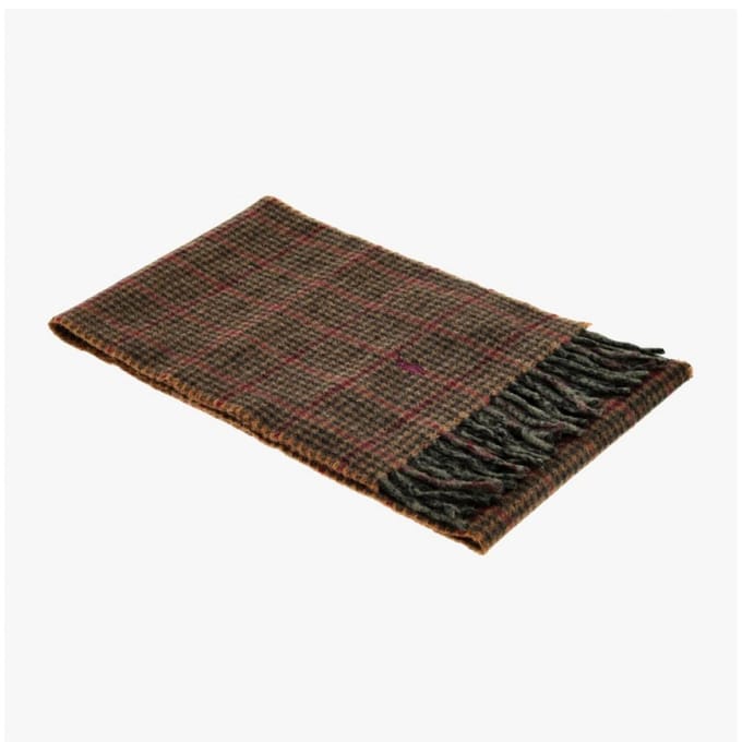 Polo Ralph Lauren Pc0945 312 Écharpe à franges double face à carreaux écossais Pony PC0945-312 black