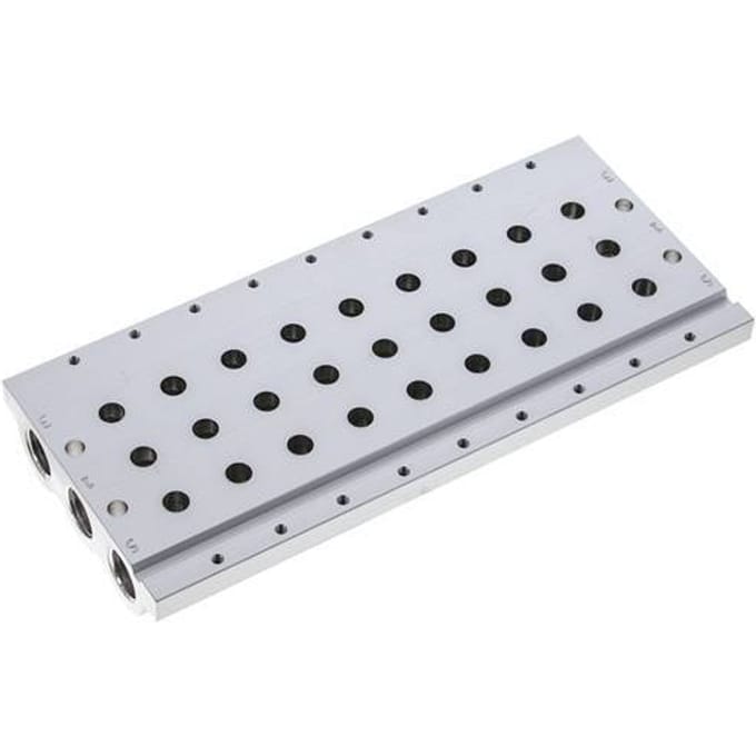 G1/4'' Manifold 9-Stations Festo 566625 VABM-L1-14S-G14-9