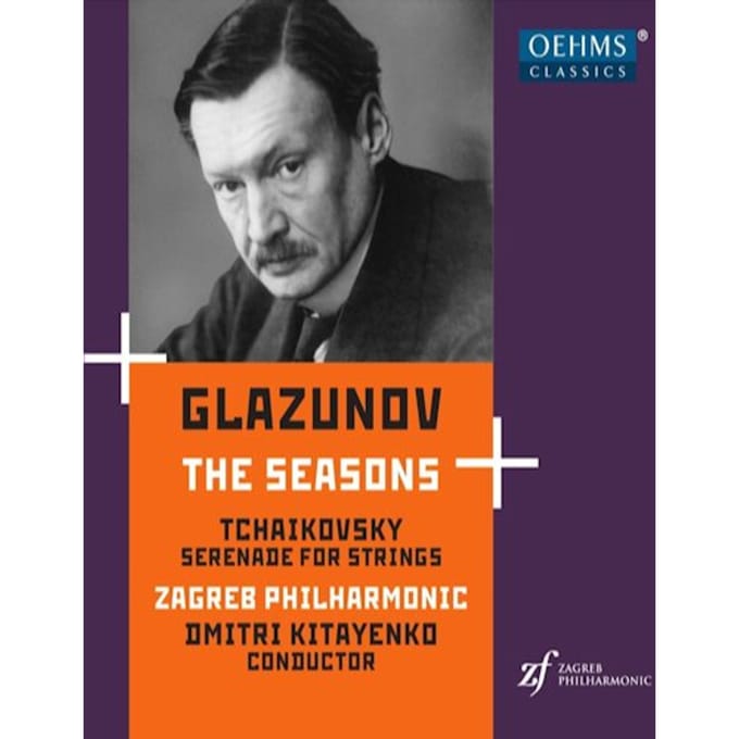 Zagreb Philharmonic Orchestra, Dmitri Kitayenko - Glazunov: The Seasons | Tchaikovsky: Serenade For Strings (CD)