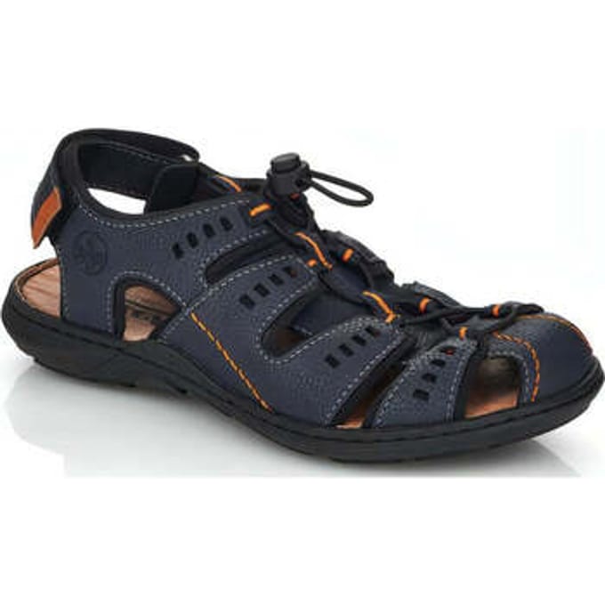 Rieker Sandals 22021, Mannen, Blauw, Sandalen, maat: 42
