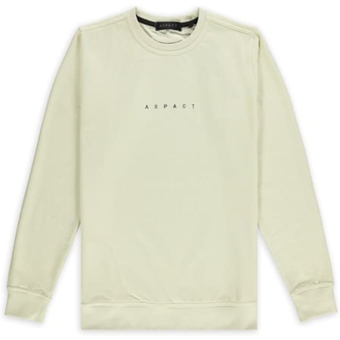Aspact Unisex Embroidery Sweater Aqua Größe: XL | Pullover Outlet | Unisex | Cyan