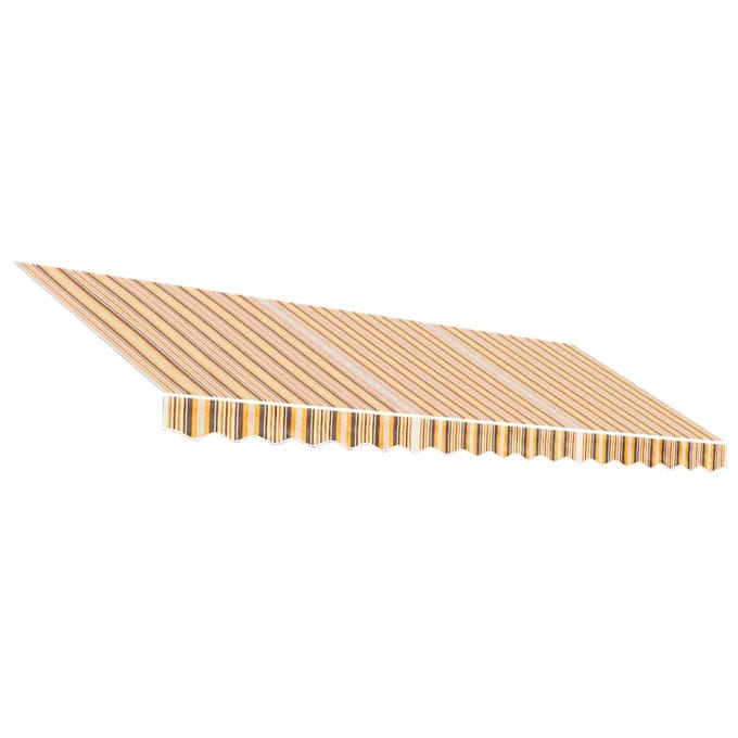 vidaXL - Vervangingsdoek - voor - luifel - 450x300 - cm - polyester - meerkleurig
